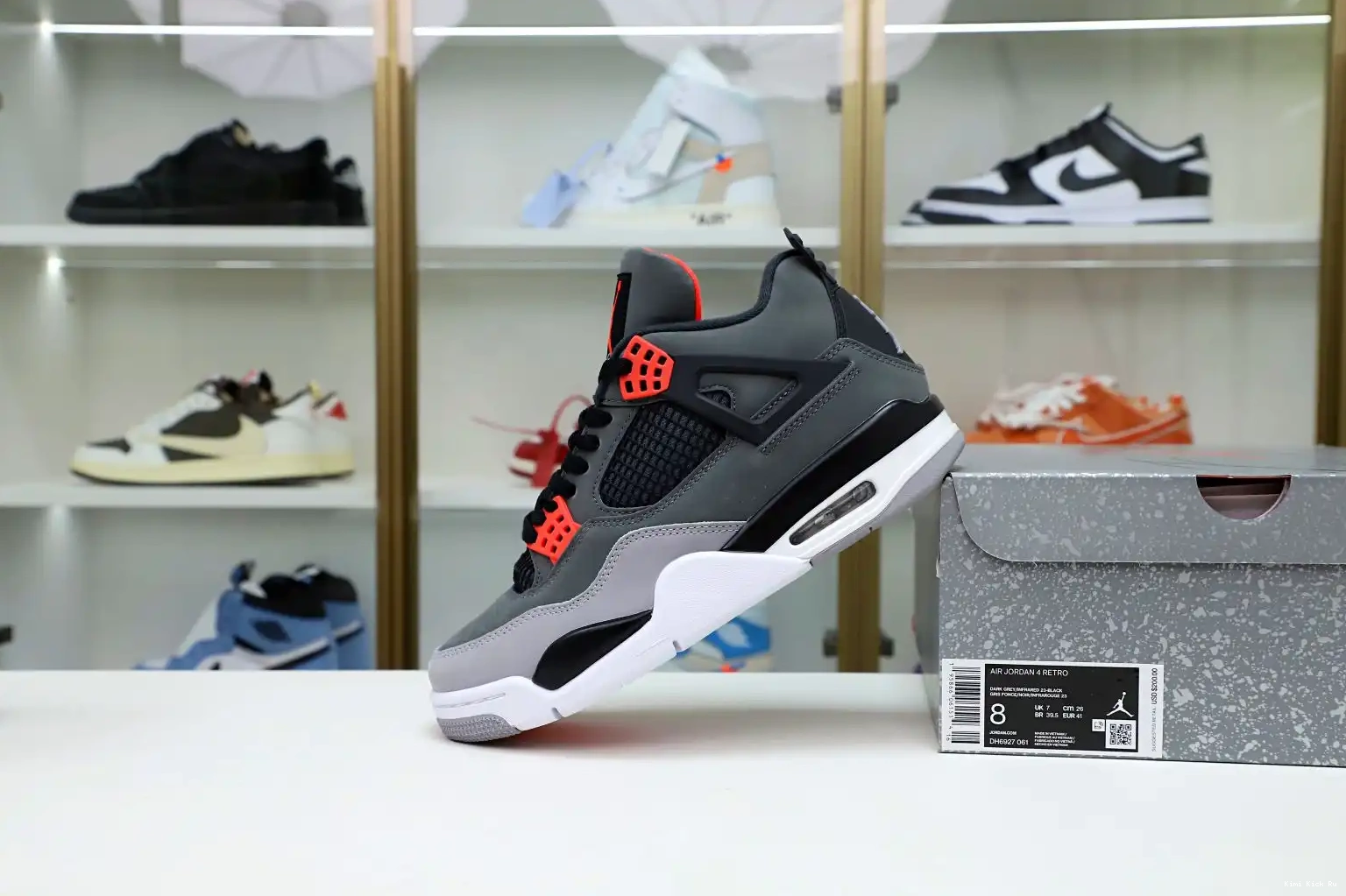4 AIR INFRARED JORDAN Kimikick 0717